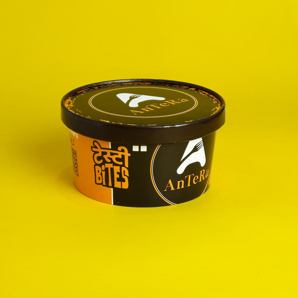 Custom Printed Paper Container with Lid 500 ML