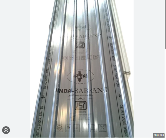 Jindal Sabrang Max Roofing Sheet - Color: Different Available