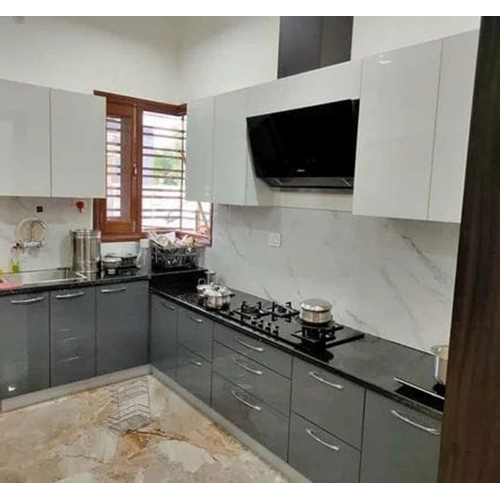 Sleek Finish Aluminium Modular Kitchen