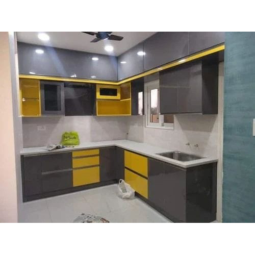 Flexible Design Aluminium Modular Kitchen