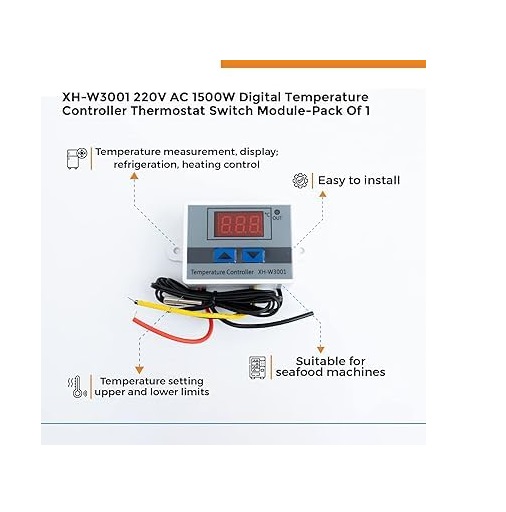 True Sense Digital Temperature Controller, XH-W3001