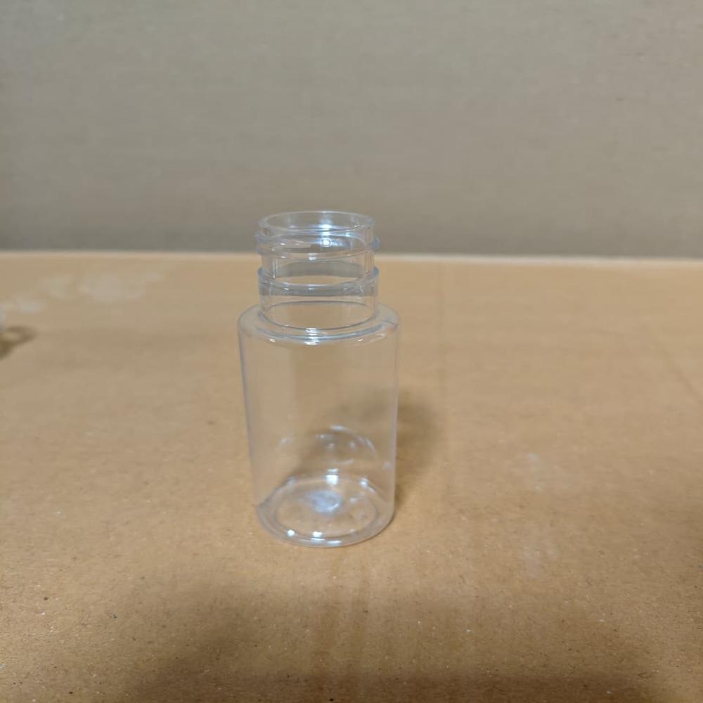 50 ml JLI clear long neck pet bottle