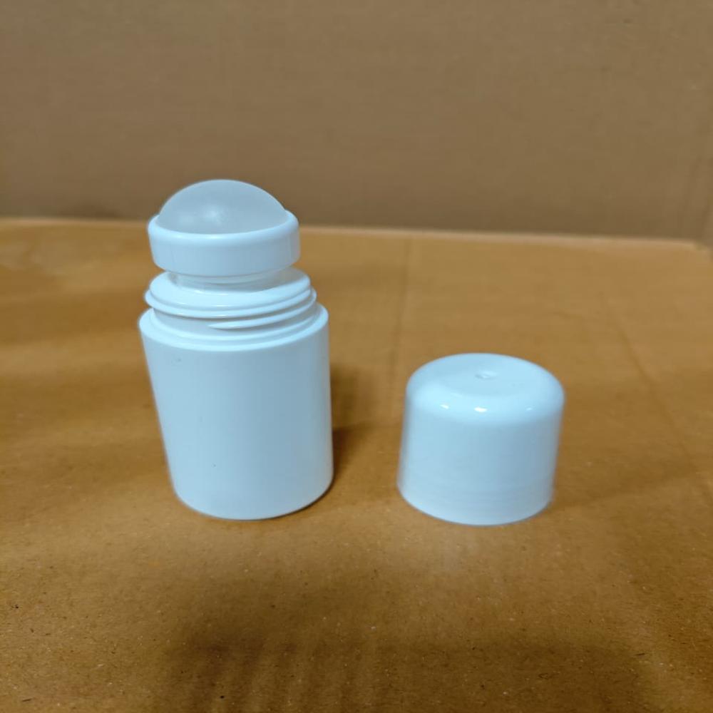 5o ml HDPE roll on with cap bottle