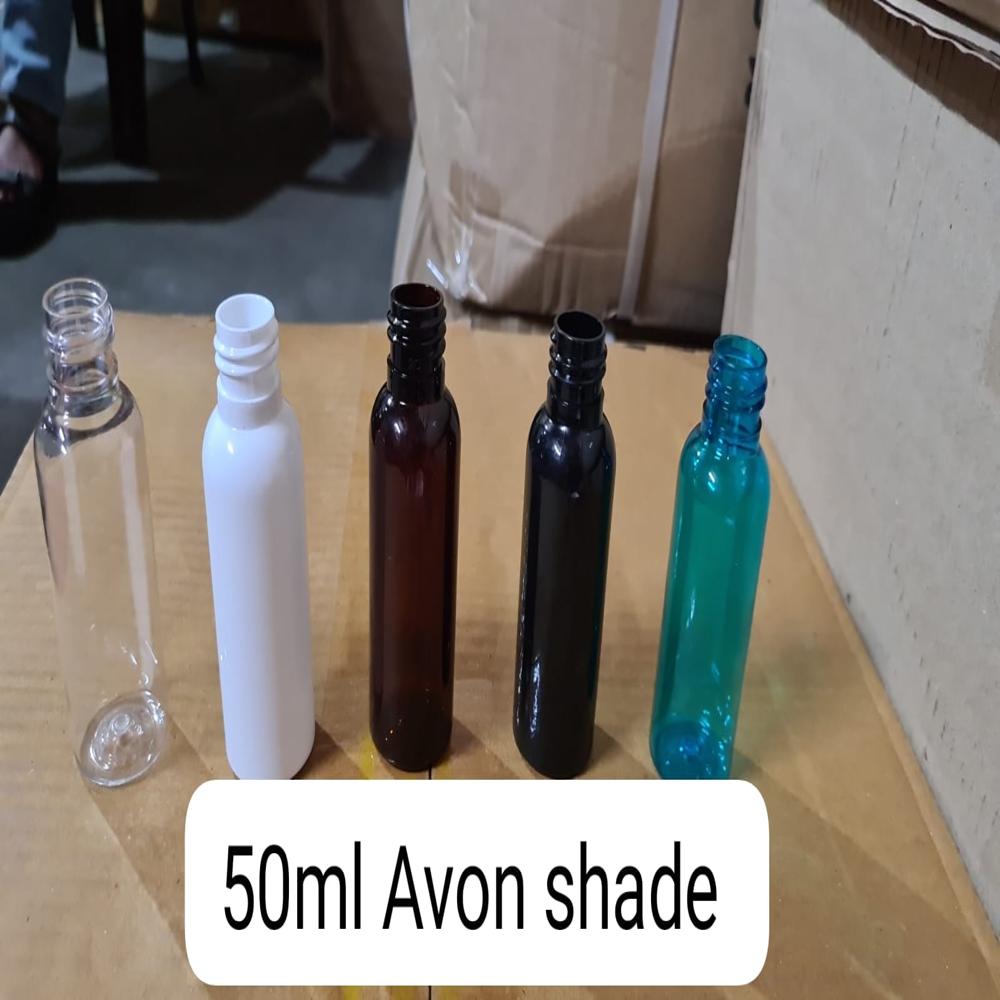 50Ml Avon Pet Bottle - Color: Multicolor