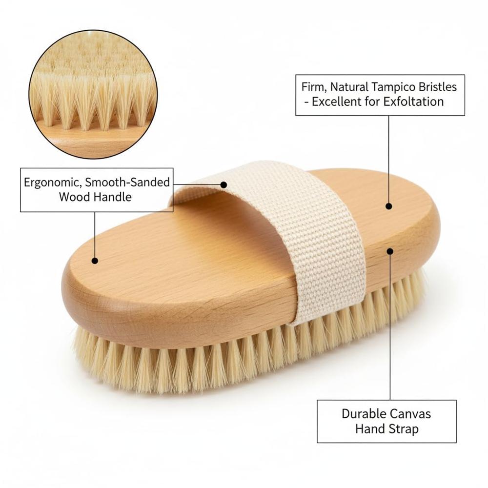 Body Brush Improves blood