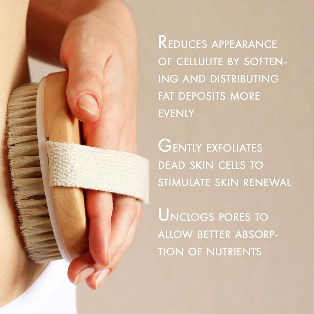 Body Brush Improves blood