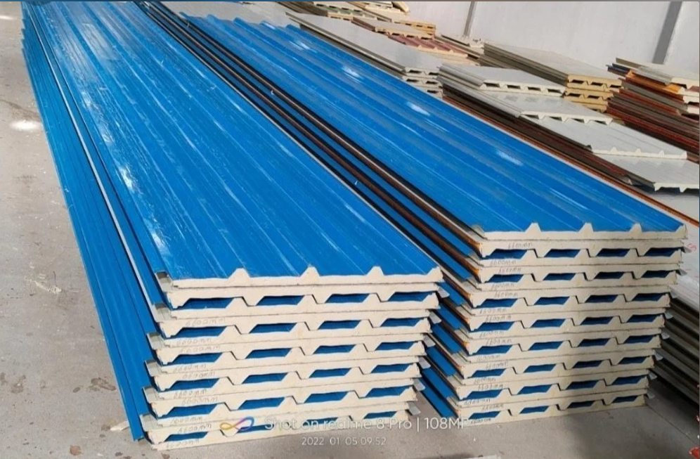 Blue Puf Panel Roofing Sheet - Features: Premium Quality