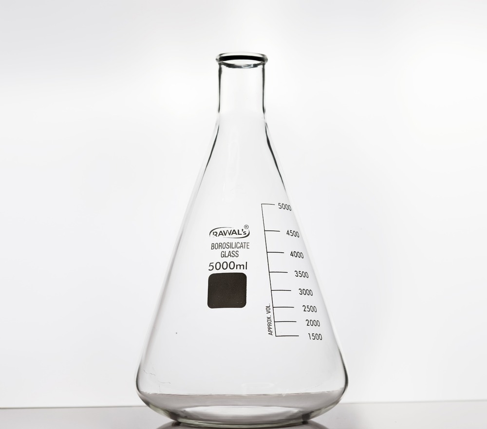 Conical Borosilicate Glass Flask