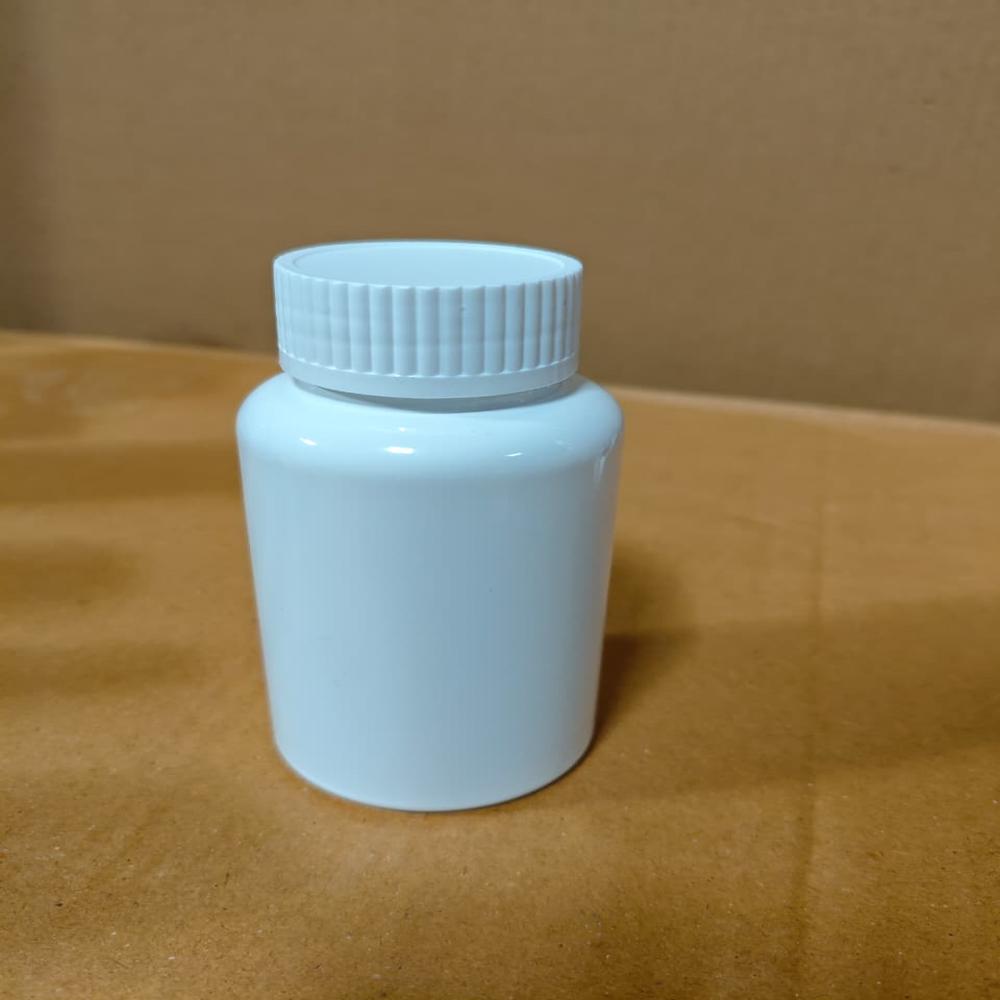 200 CC Container  AMBER white bottle 