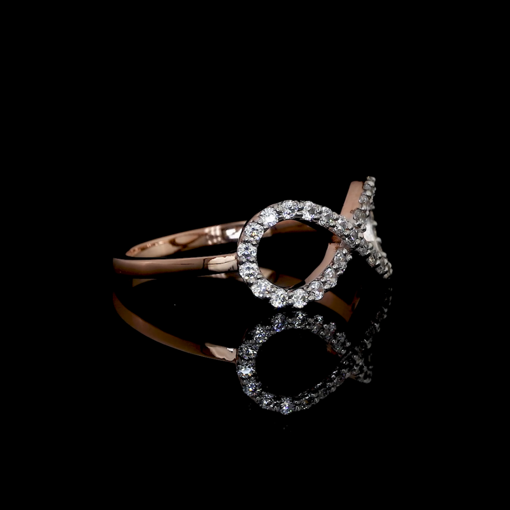 Eternal Sparkle Infinity Diamond Ring