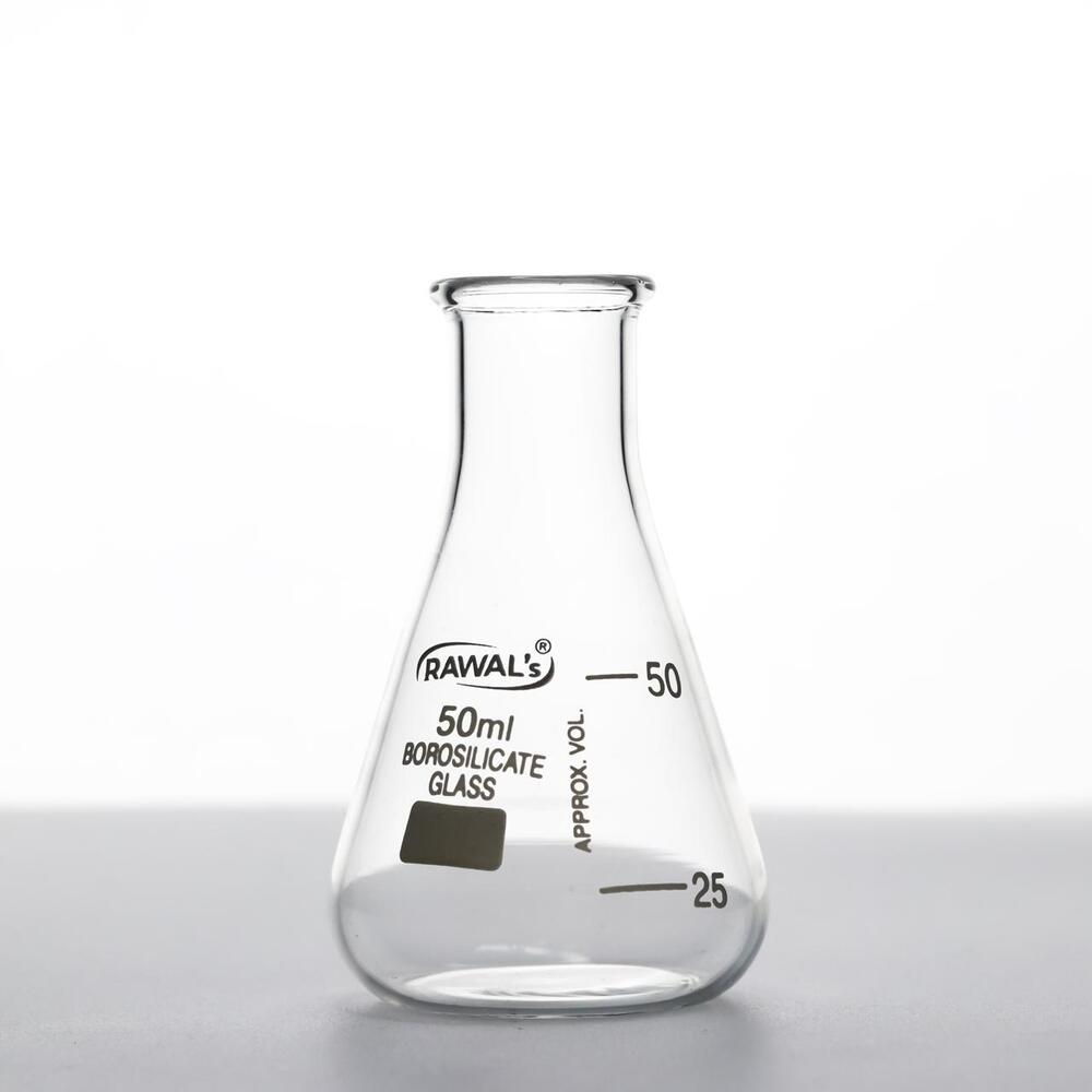 Conical Flask - Quartz Glass, 250ml Capacity | Ideal For Laboratory Liquid Handling, Autoclavable, Conical Shape, Dimensions 80-100 Mm Diameter, 150-180 Mm Height