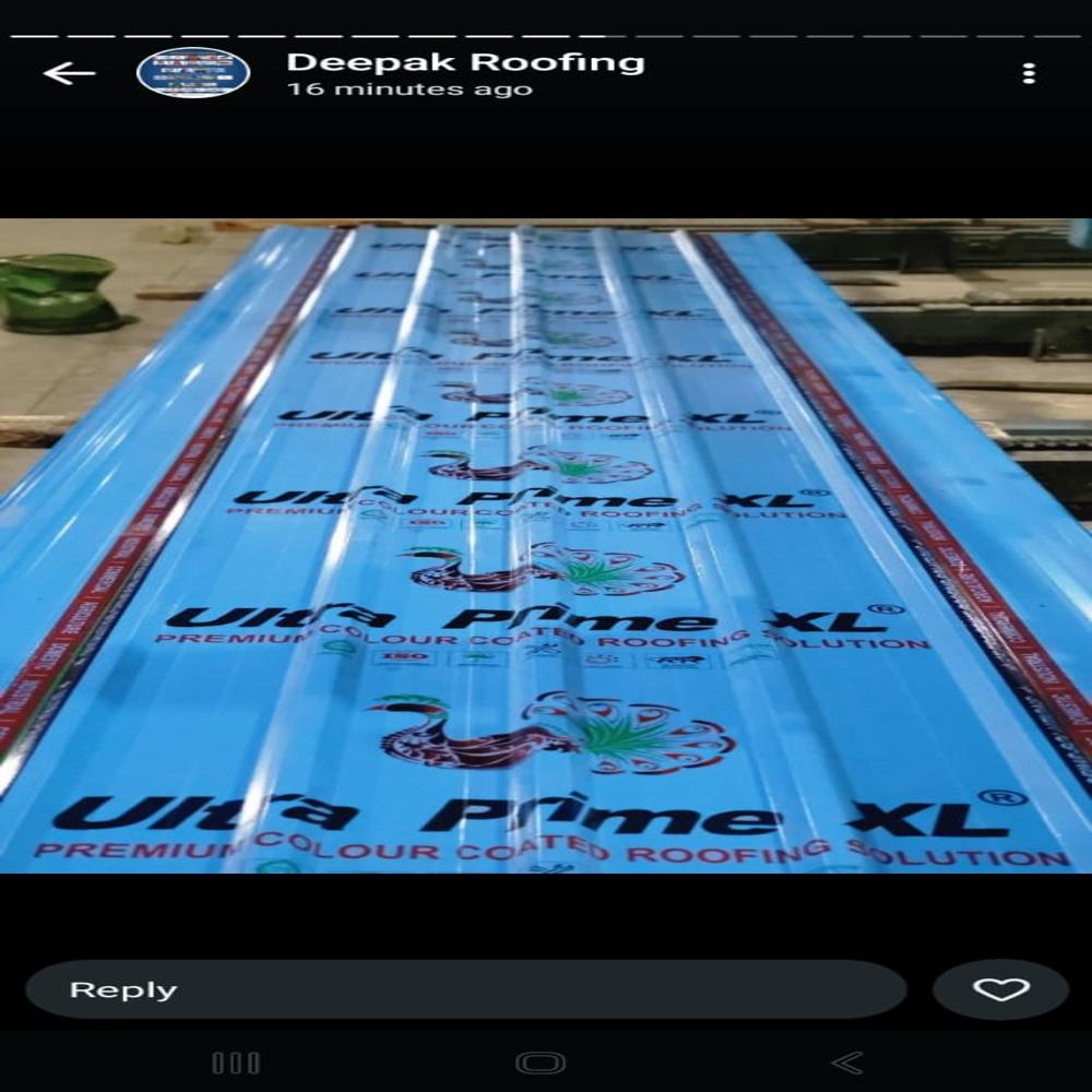 Ultra Prime XL Colour Coated Roofing Sheet
