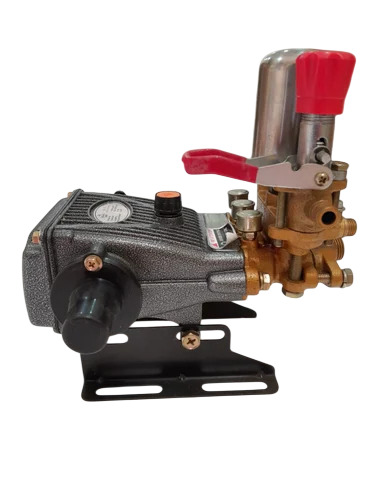 1.4 Inch 2 Cocks HTP Power Sprayer - Mild Steel, 18L, Blue & Silver | Semi Automatic, 3 HP, Belt Driven, Triple Piston Pump