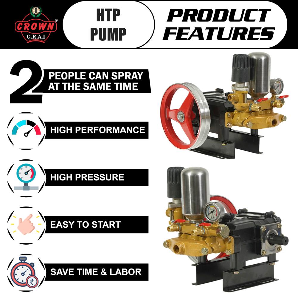 Crown Pump Htp 22 Power Sprayer - Fuel Tank Capacity: Petrol
