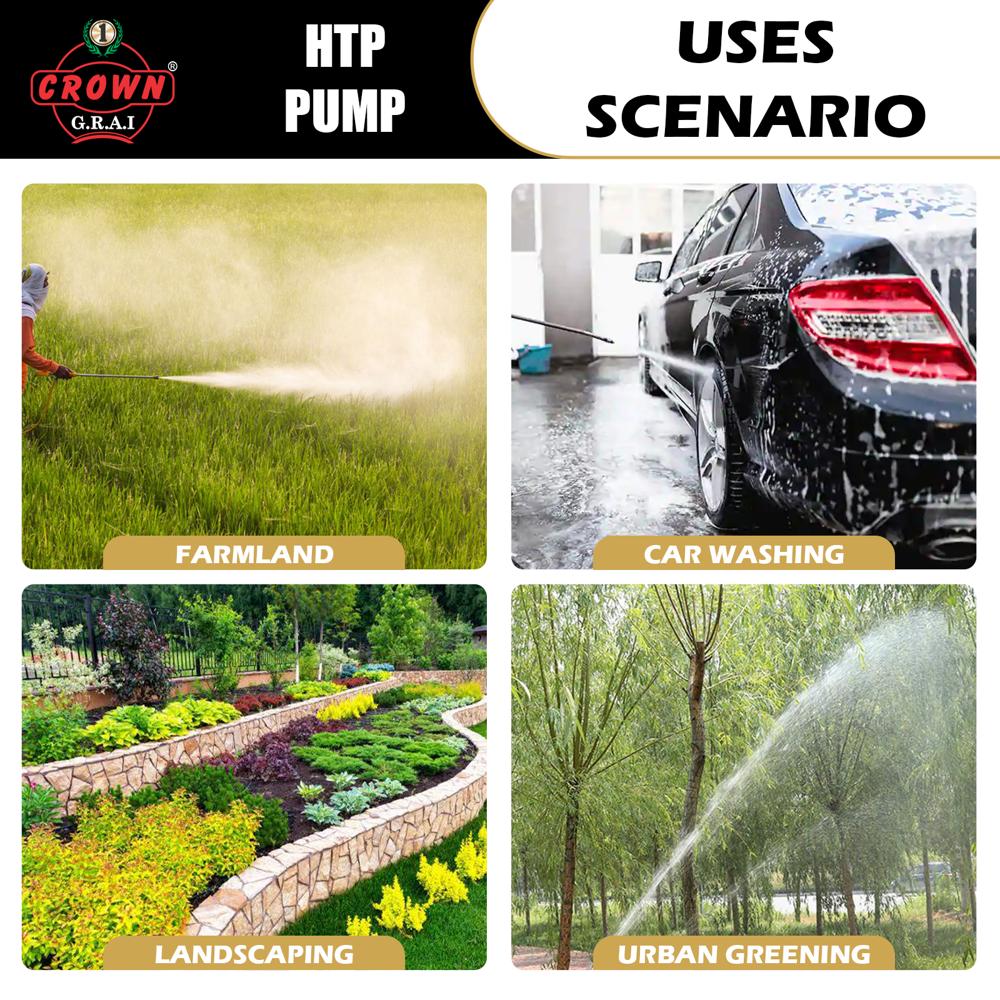 Crown Pump Htp 70 Power Sprayer - General Use: Agriculture