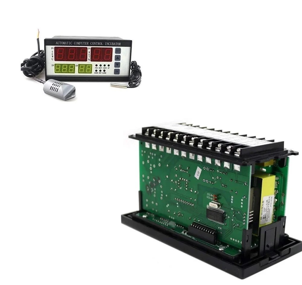 True Sense XM-18DC Digital Incubator Controller Double Circuit Temperature & Humidity Sensor, XM-18DC