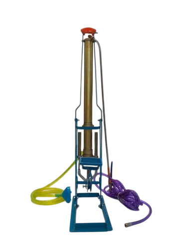 Agricultural Foot Sprayer - Mild Steel, 5L, Green | Foot Operated, Brass Nozzle, Continuous Mist