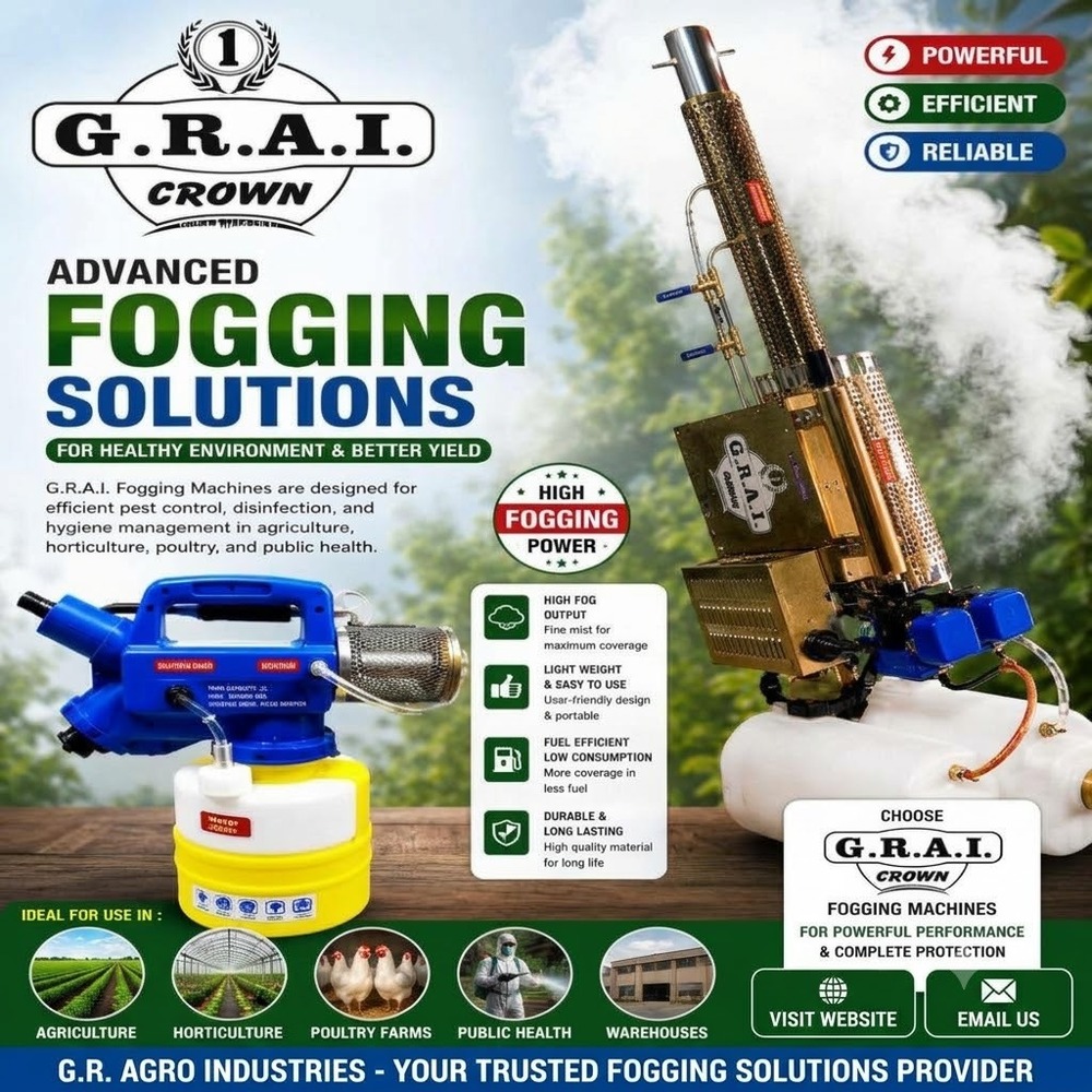 2L Regular Mini Fogging Machine - Automation Grade: Manual