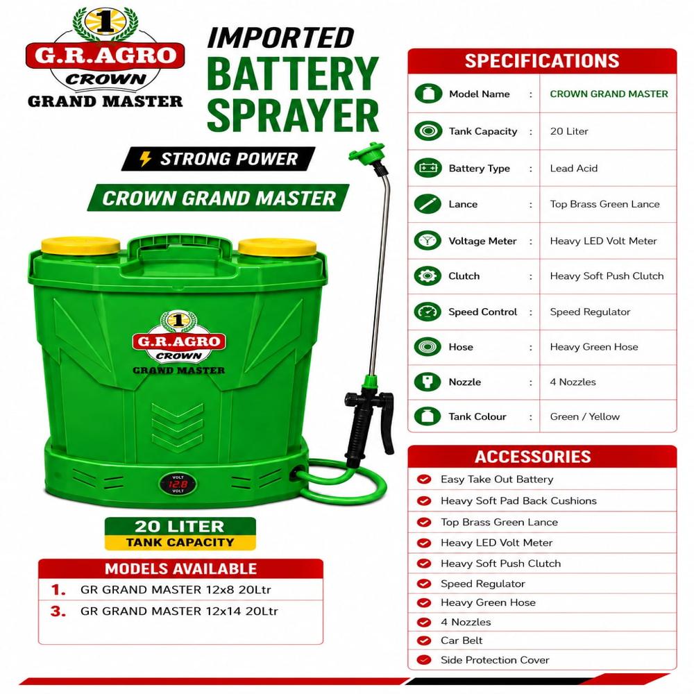 Grand Master Battery Sprayer