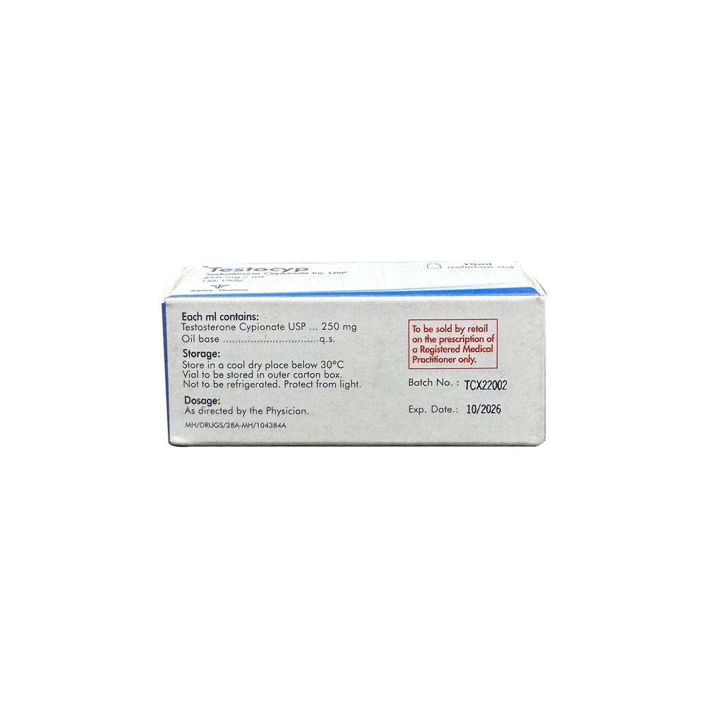 ALPHA PHARMA TEST C, VIAL