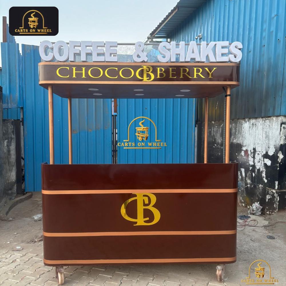 Choco Shakes Push Cart by Carts on Wheel