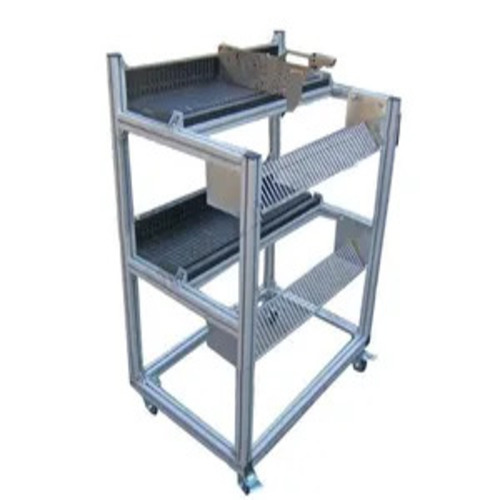 Feeder Trolly And Componenct Rack - Automatic Grade: Manual