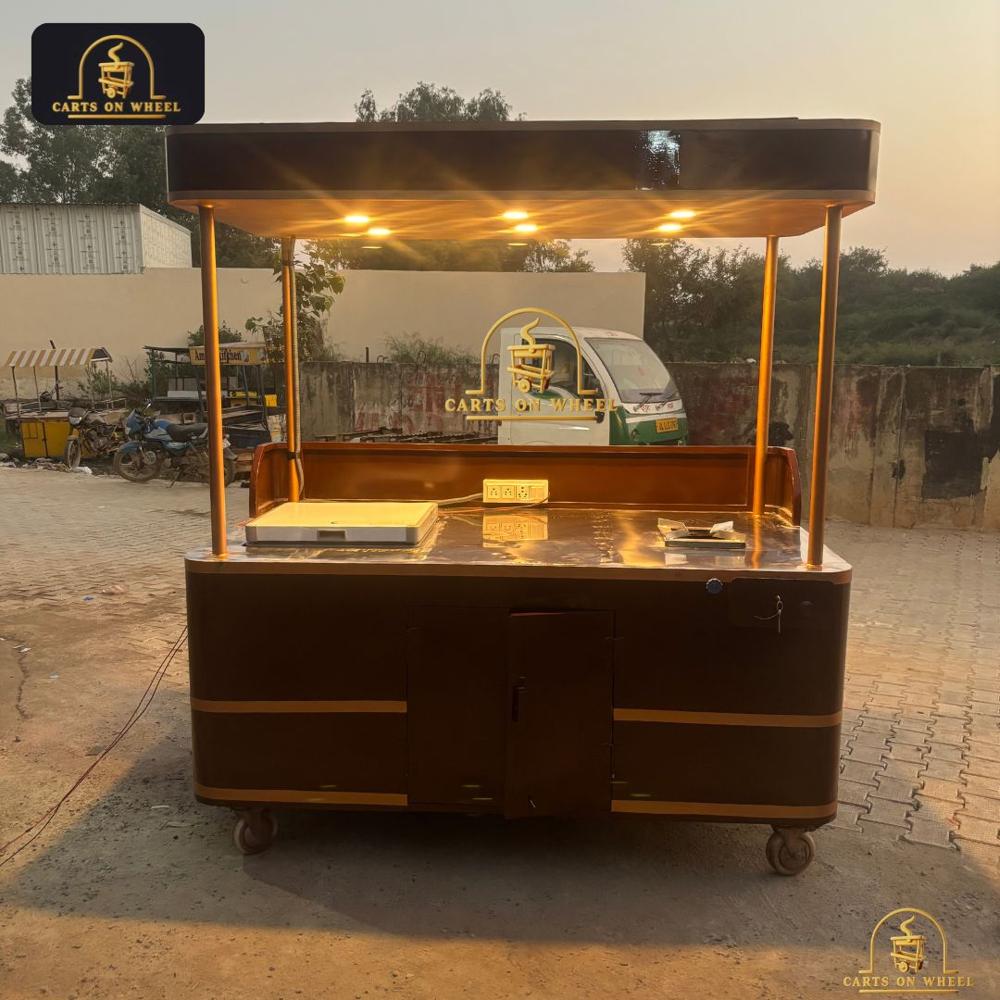 Choco Shakes Push Cart by Carts on Wheel