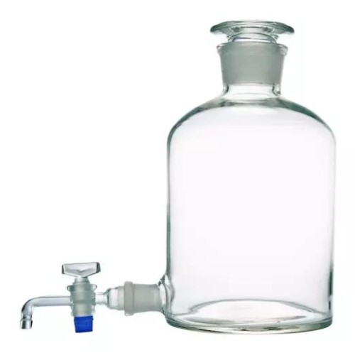 Aspirator Bottle With Socket44 - Color: Transparent