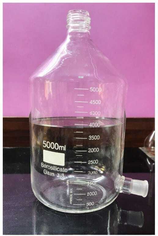 Aspirator Bottle With Socket44 - Color: Transparent