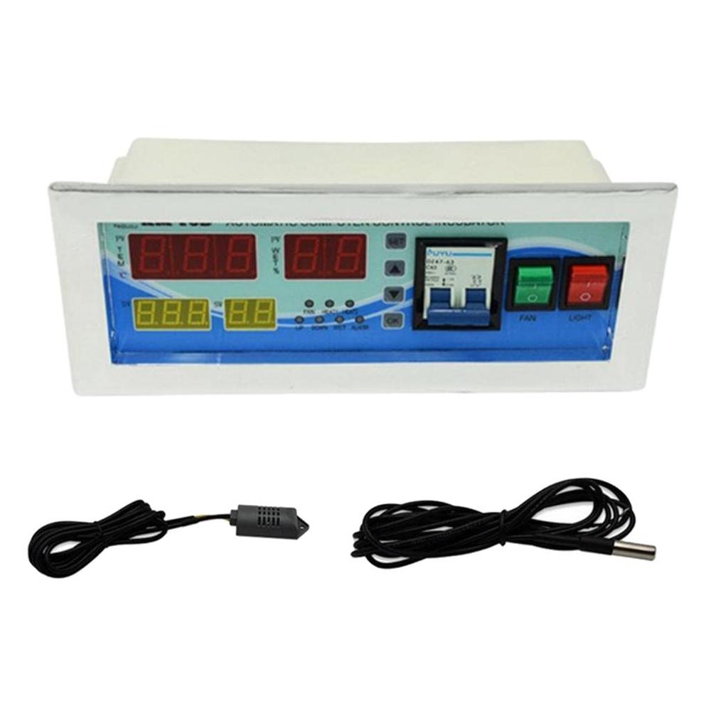 True Sense Automatic Egg Incubator Controller LED Temperature Humidity Sensors, XM-18D