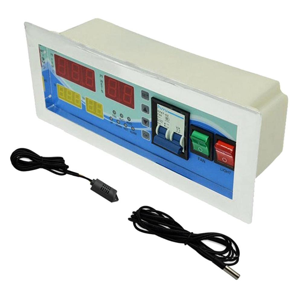 True Sense Automatic Egg Incubator Controller LED Temperature Humidity Sensors, XM-18D