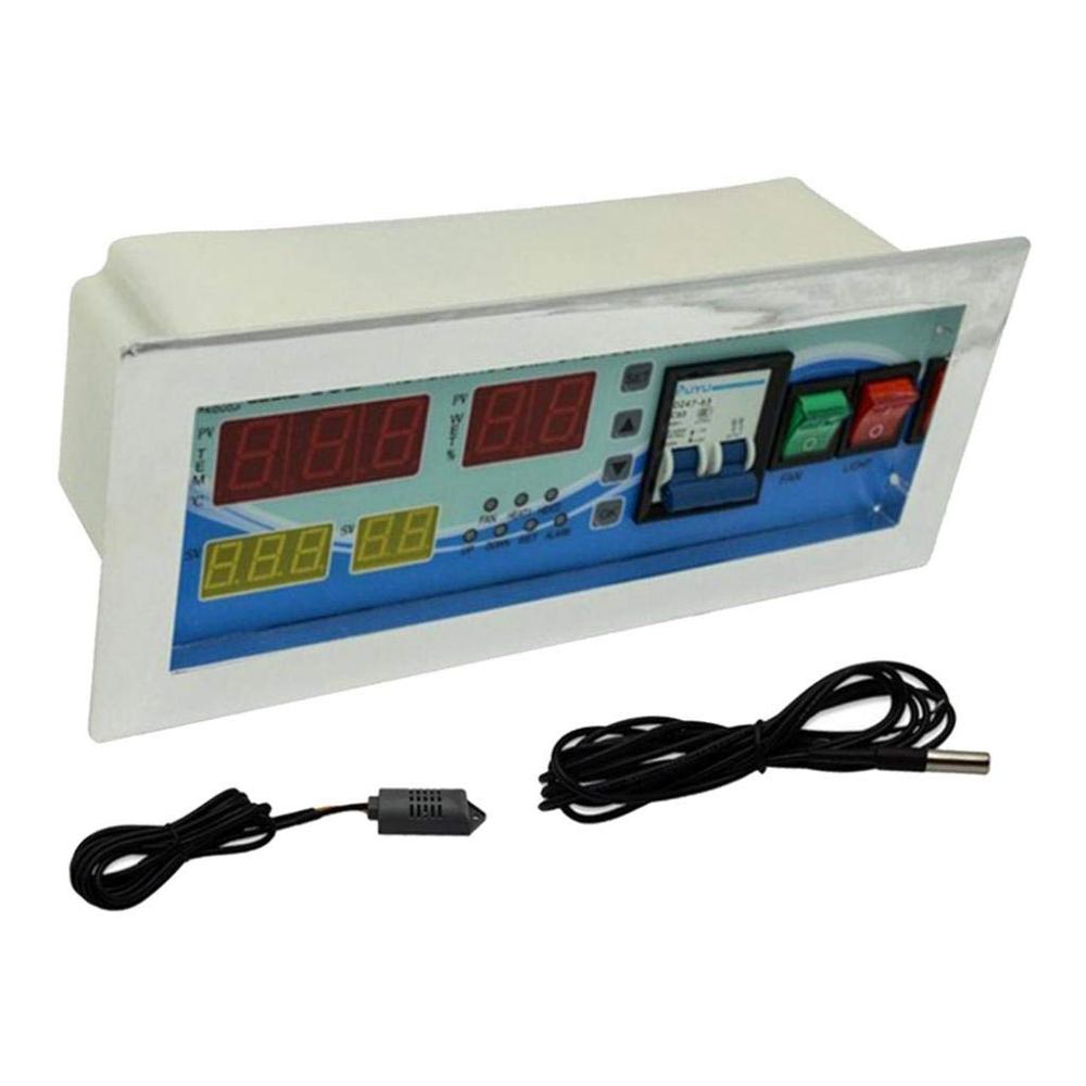 True Sense Automatic Egg Incubator Controller LED Temperature Humidity Sensors, XM-18D