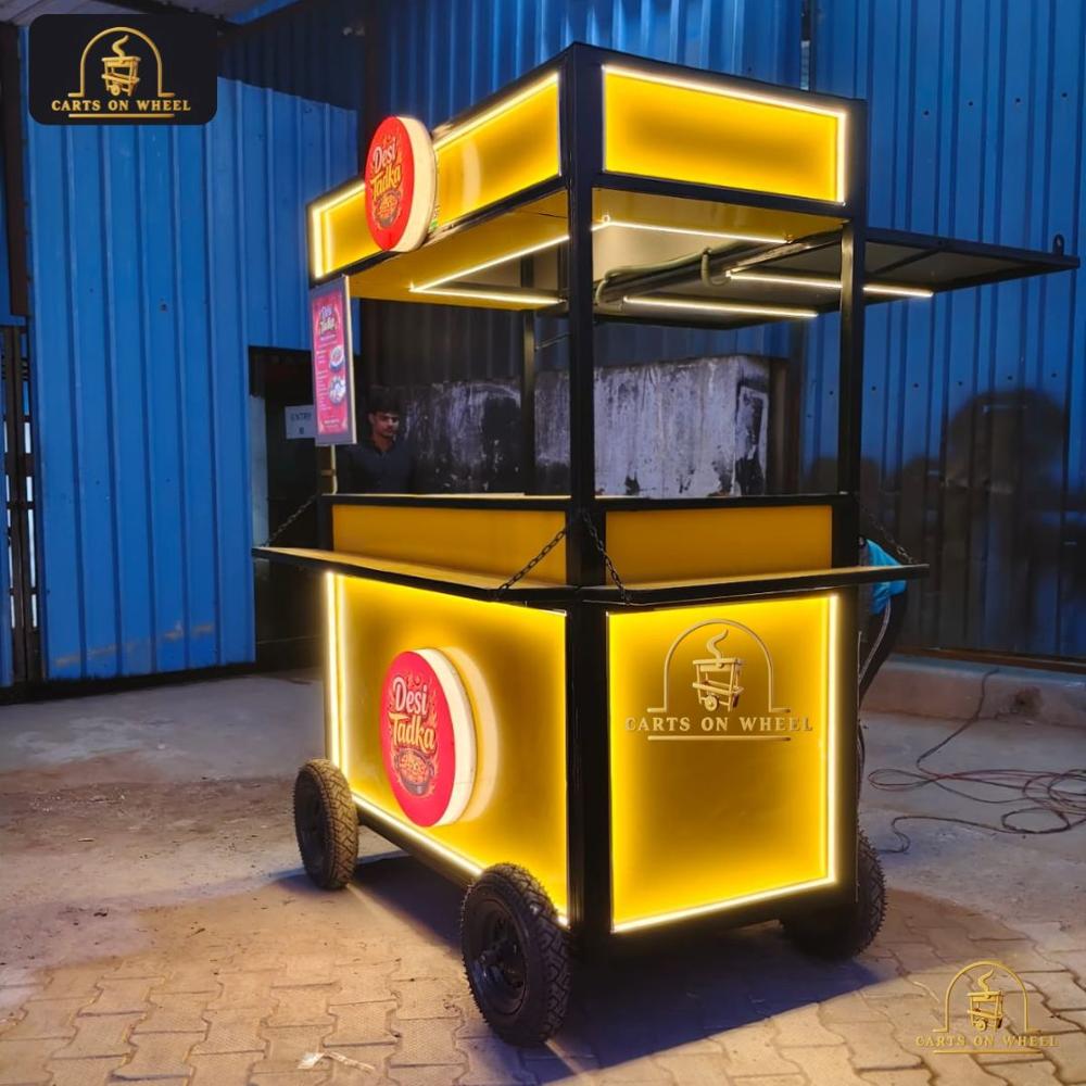 Desi Tadka Push Cart by Carts on Wheel