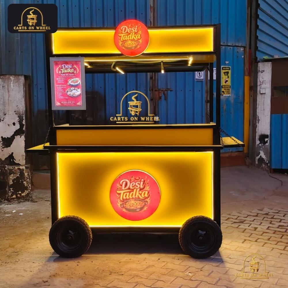 Desi Tadka Push Cart by Carts on Wheel