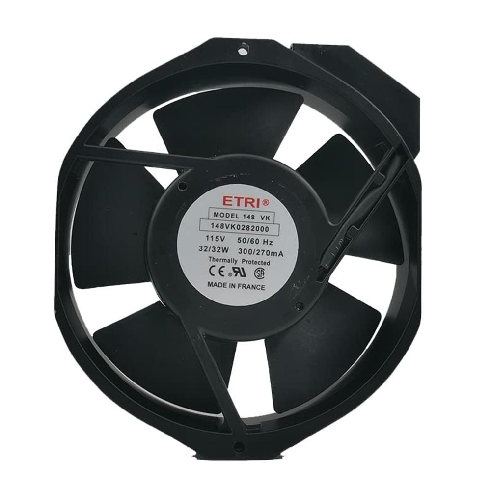 ETRI 148VK0282000 115V AC 32/32W 17251mm Ball Bearing Industrial Axial Cooling Fan