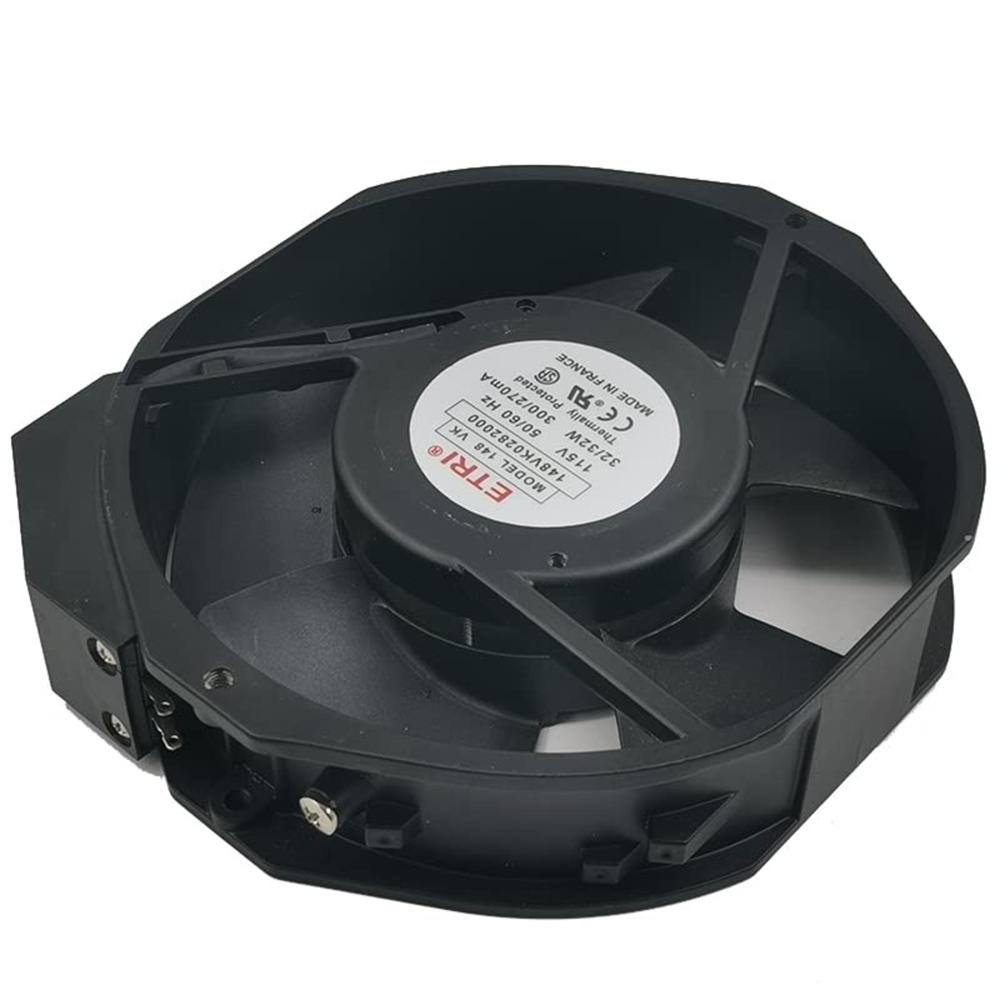 ETRI 148VK0282000 115V AC 32/32W 17251mm Ball Bearing Industrial Axial Cooling Fan