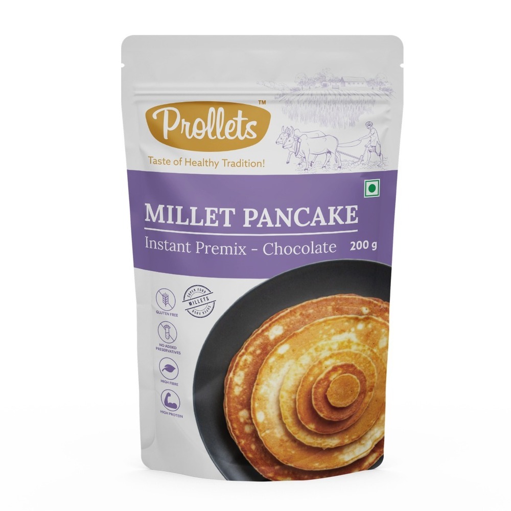 Chocolate Millet Pancake Instant Premix