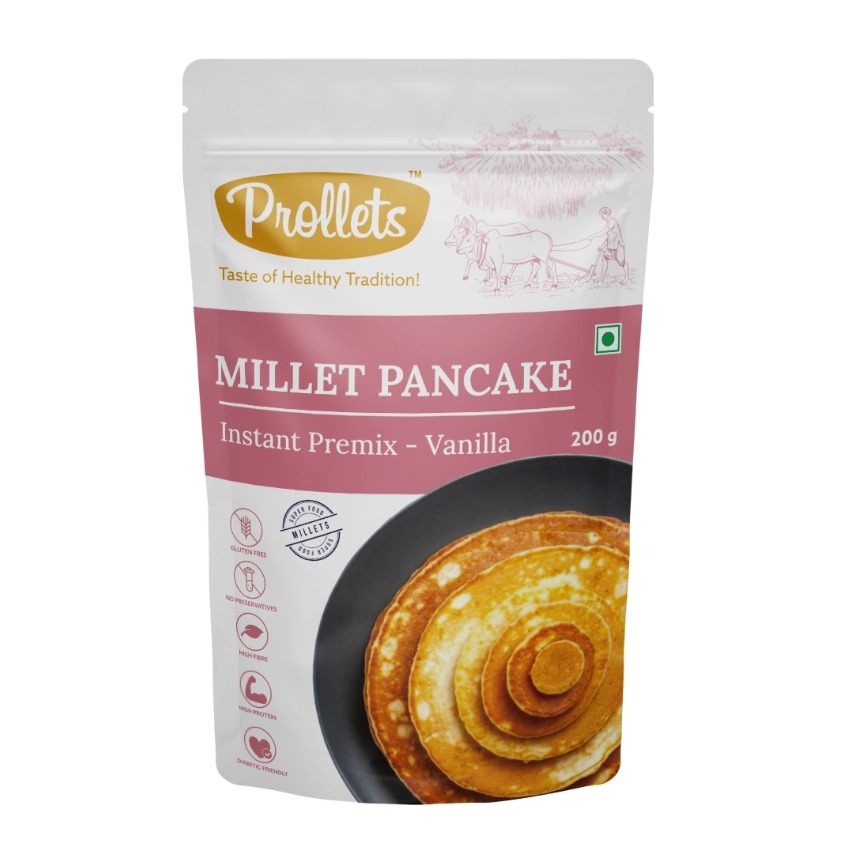 200 GM Vanilla Millet Pancake Instant Premix