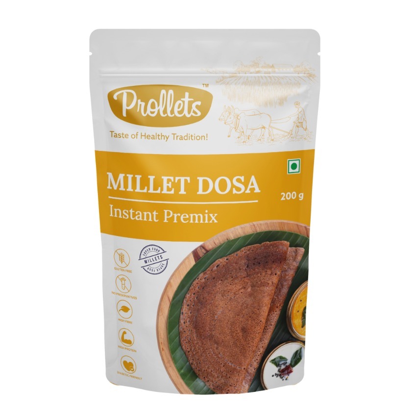 200 GM Vanilla Millet Pancake Instant Premix