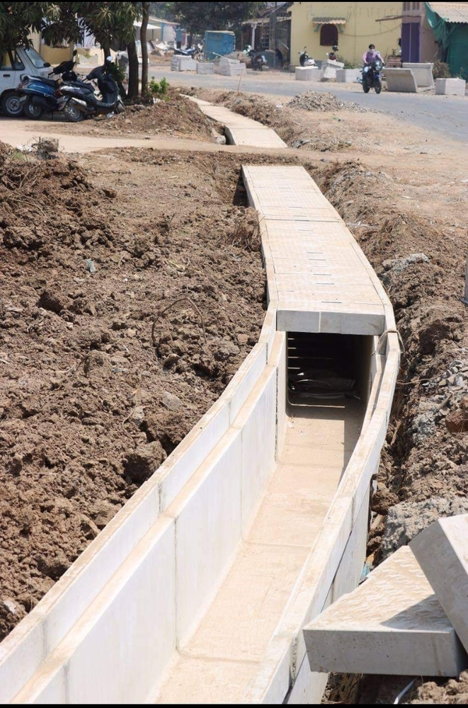 Precast U Drain - Dimension (L*w*h): Depends On Customer Requirement