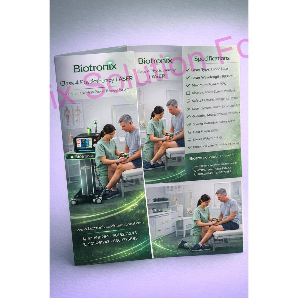 High Power Class IV Laser Therapy System for Physiotherapy Treatment