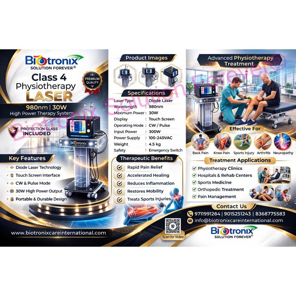 Economical Model Class IV Laser Therapy Device for Pain Relief Therapy