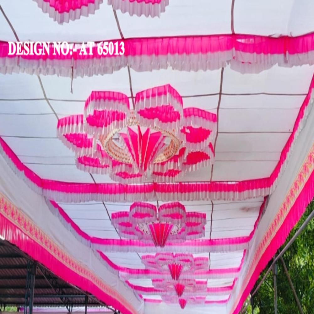 15x15 Tent Ceiling Design - Color: White