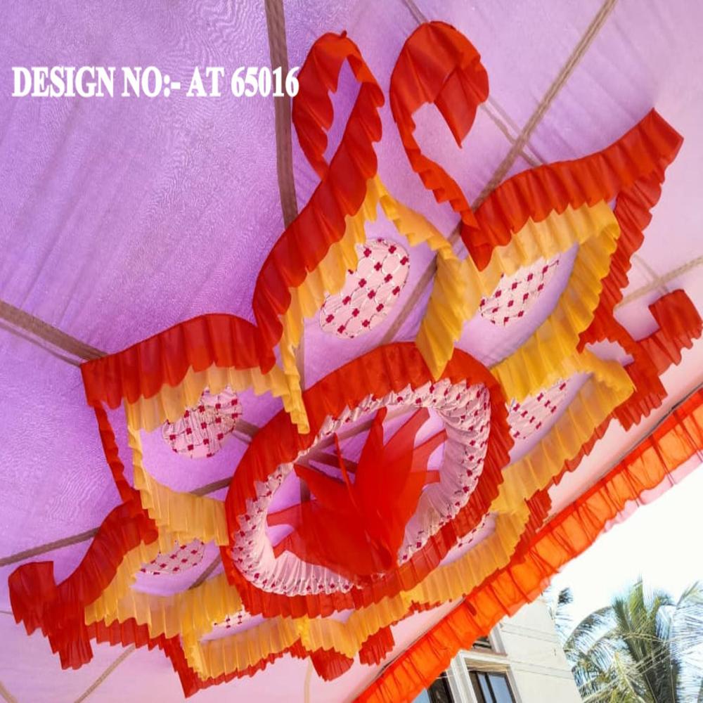 15x15 Tent Ceiling Design - Color: White