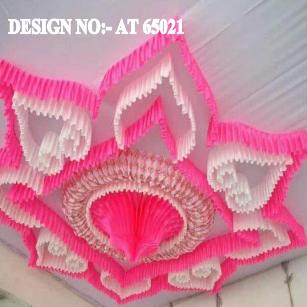 15x15 Tent Ceiling Design - Color: White