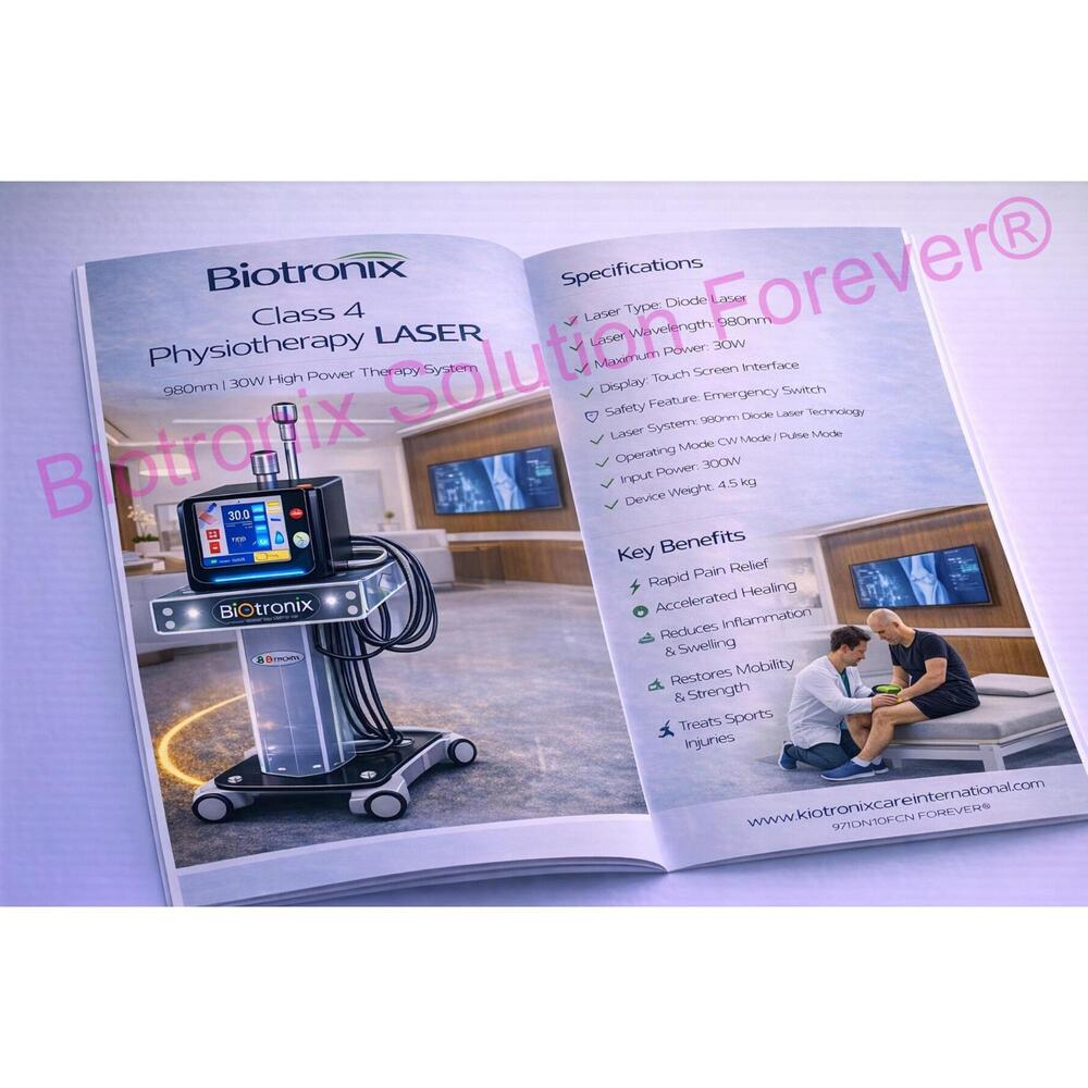 Clinical Class 4 Laser Physiotherapy Machine for Rehabilitation Centers