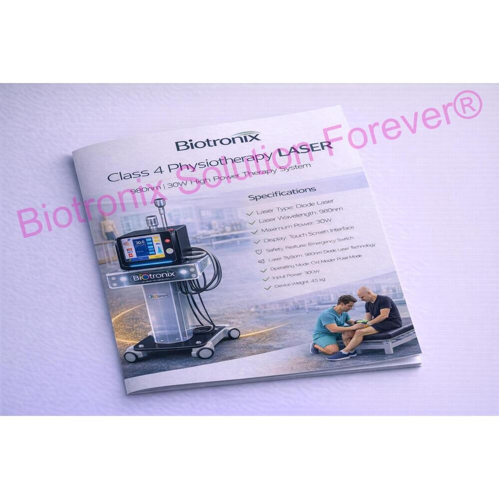 Clinical Class 4 Laser Physiotherapy Machine for Rehabilitation Centers