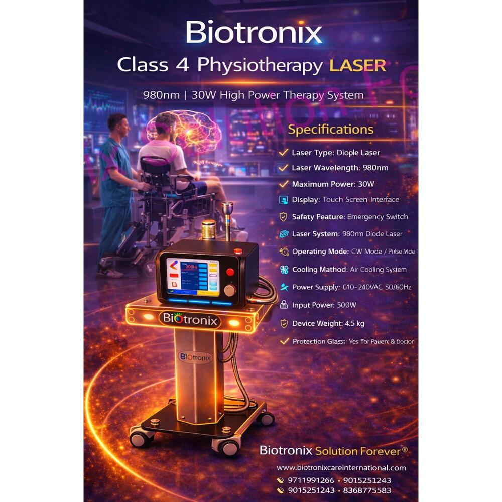 Advanced Class IV Laser Therapy Machine for Orthopedic Clinics