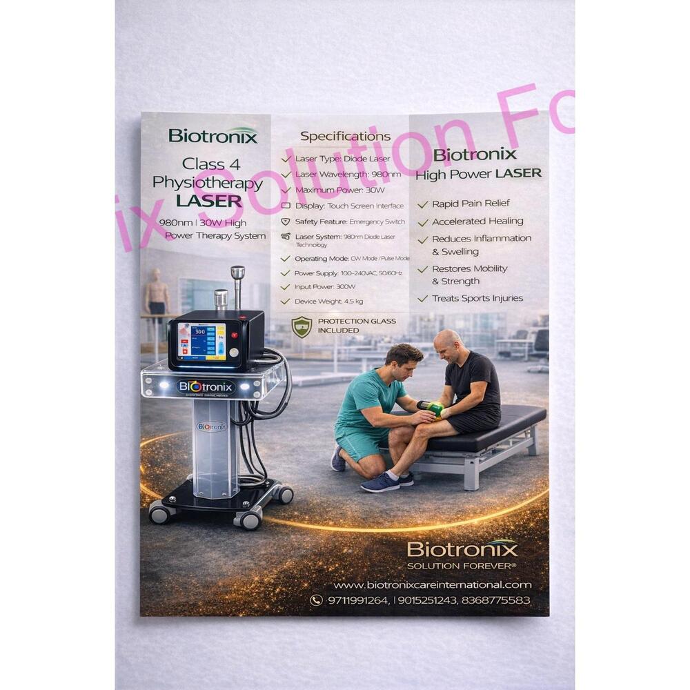 Advanced Class IV Laser Therapy Machine for Orthopedic Clinics