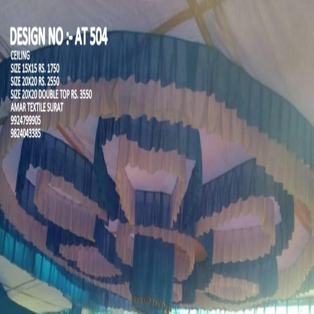 Multicolored Tent Ceiling Draping - Application: Banquet Halls